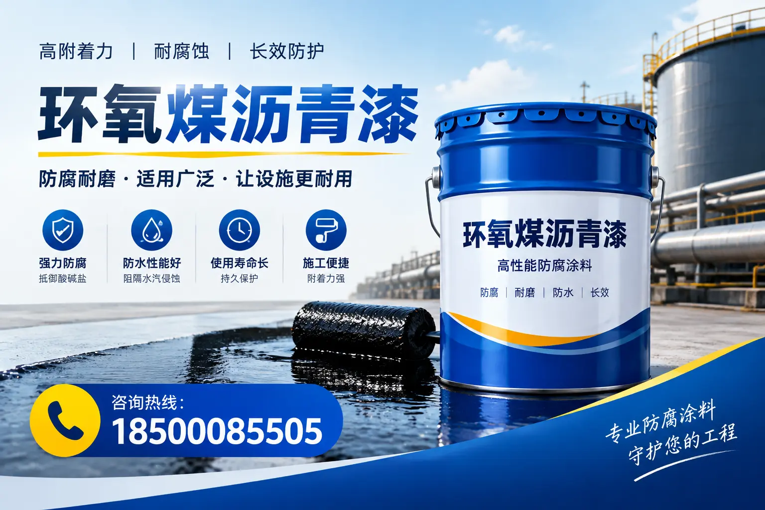 环氧煤沥青漆与其他涂料的对比分析，助力梅州企业决策